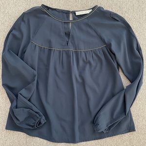 Abercrombie & Fitch (A&F) Navy Top